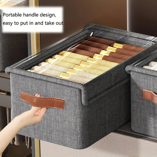 Clothes Storage Box, Durable Clothes Storage Box, Clothes Storage Organiser, Home Organizer for Bedroom Dormitory